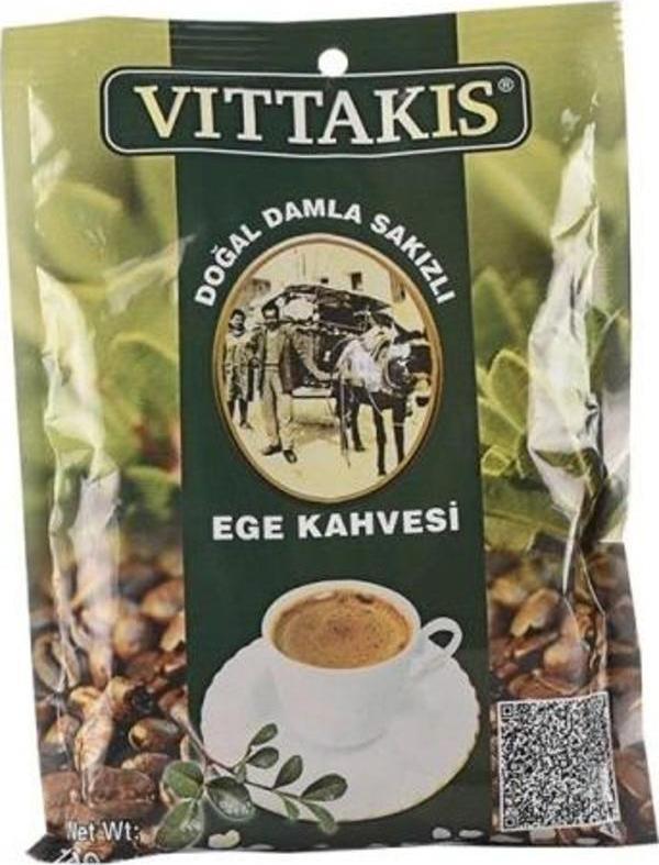 Vittakis Doğal Damla Sakızlı Ege Kahvesi 100 gr - Image 1
