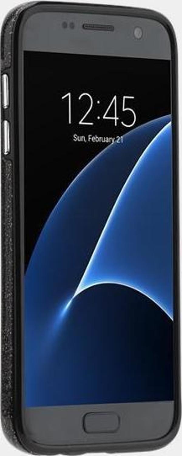 Case Mate Galaxy S7 ile Uyumlu Naked Tough Kılıf Siyah - Image 1