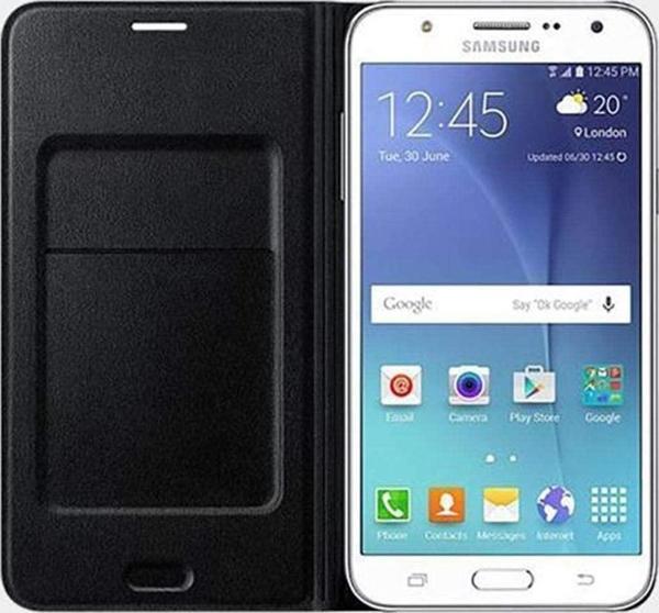 Samsung J7 Kartlıklı Kılıf Siyah EF-WJ700BBEGWW - Image 1