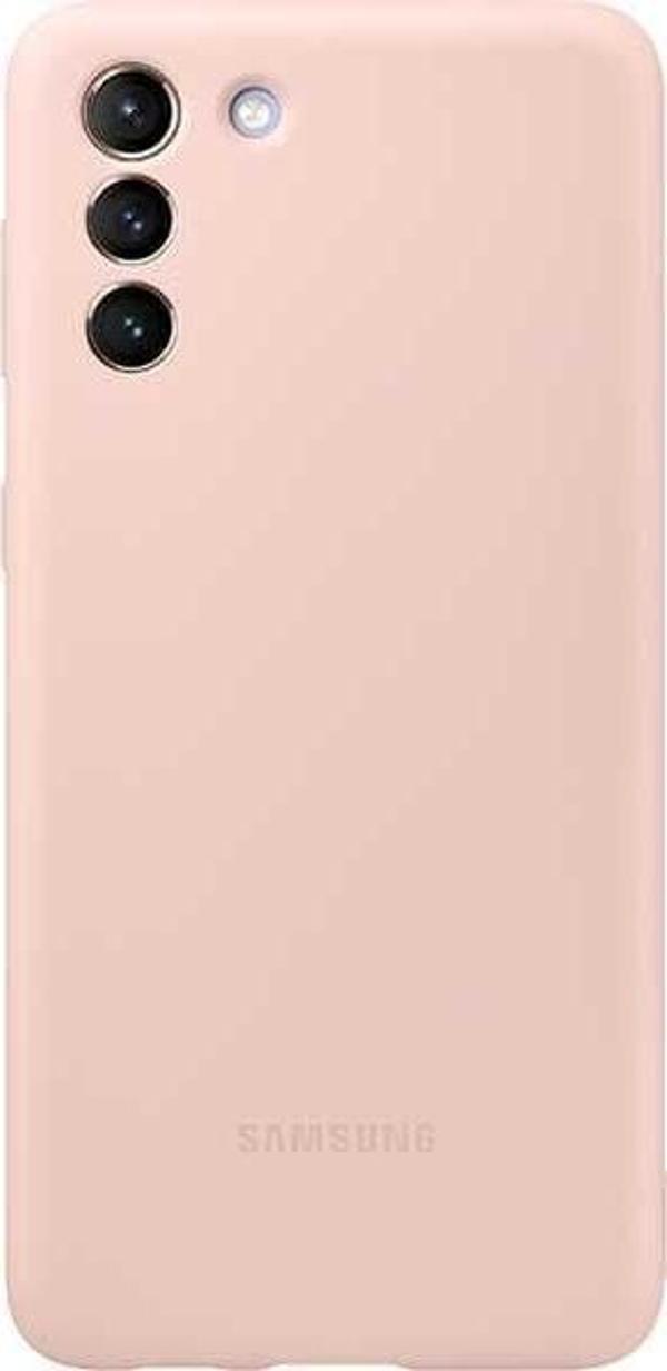 Samsung S21+ Plus Silikon Kılıf - Pembe EF-PG996TPEGWW - Image 1