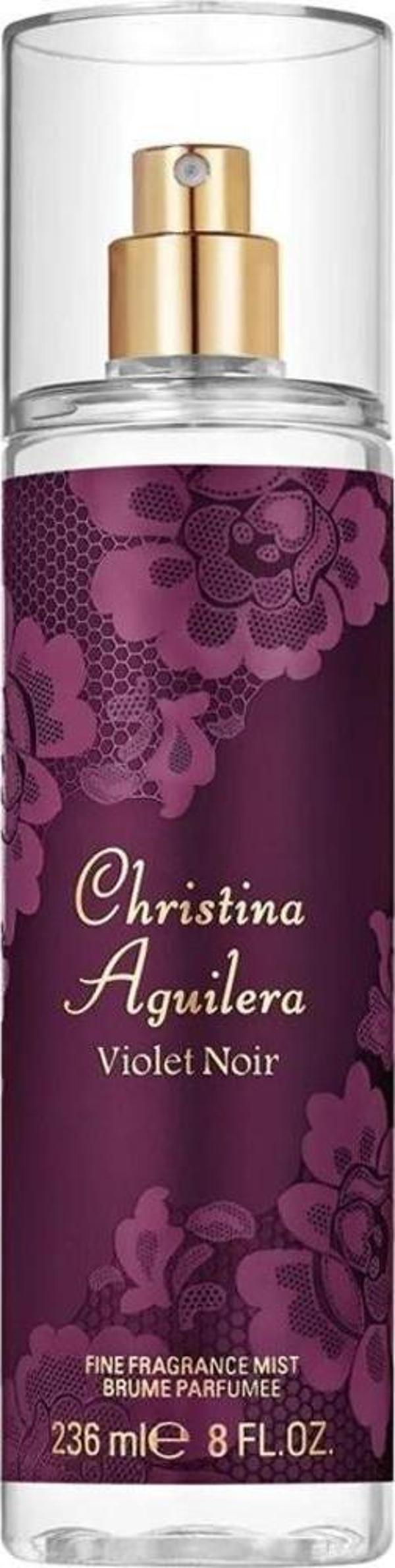 Christina Aguilera Violet Noir Fine Fragrance Body Mist Vücut Spreyi 236ML - Image 1