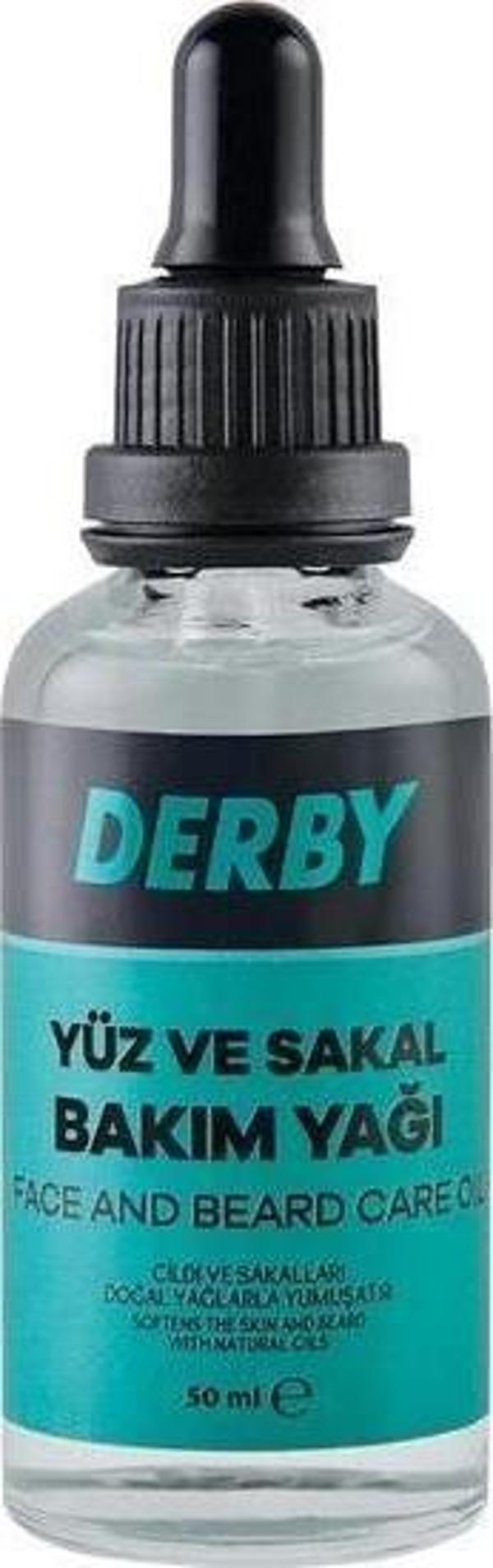 Derby Yüz Ve Sakal Bakım Yağı 50 ml. - Image 1