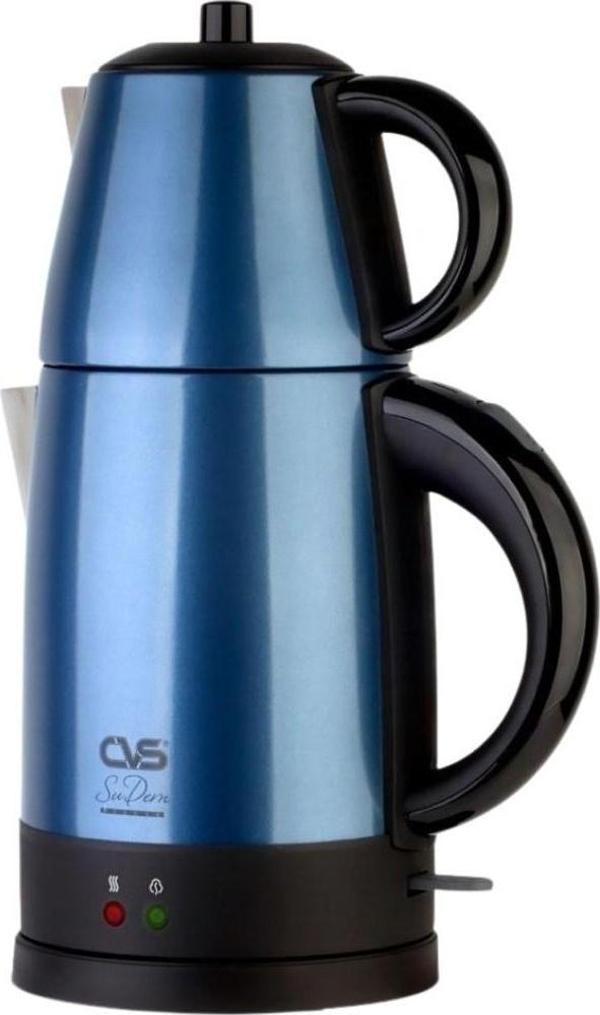 Cvs Dn 1515MA Sudem Delux Elektrikli Çelik Çay Makinesi Mavi - Image 1