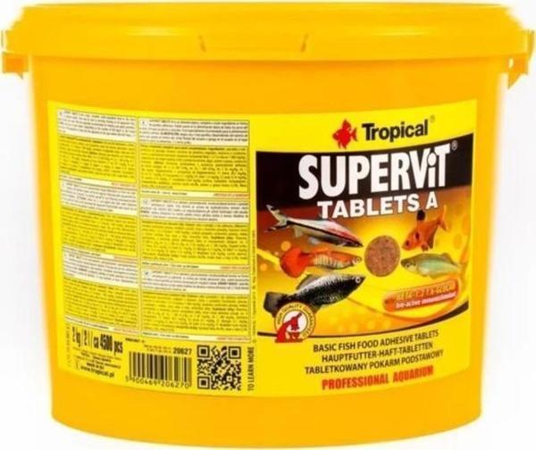 Tropical Supervit Tablets A 100 Tablet 44gr (Açık) Kilitli Poşette Gönderilir - Image 1