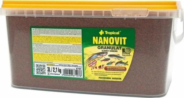 Tropical Nanovit Granulat 100gr (Açık) Kilitli  Poşette Gönderilir - Image 1