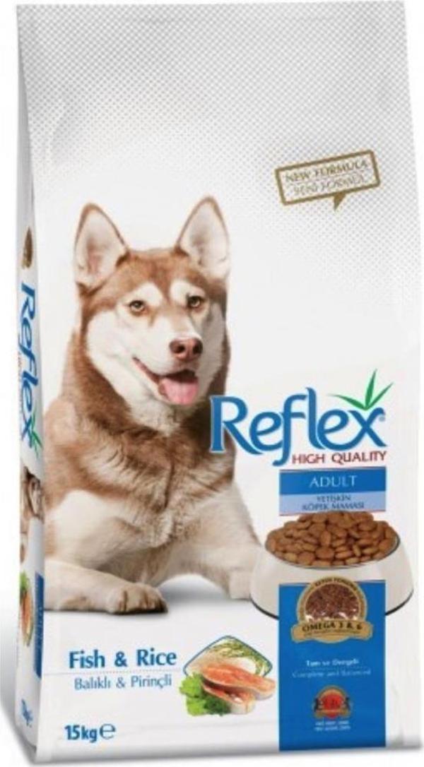 Reflex Dog Food Balıklı & Pirinçli Yetişkin Köpek Maması 15 Kg - Image 1