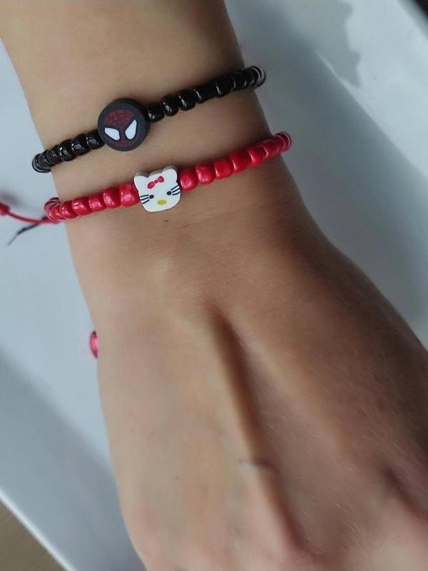 Amabel Jewelerys Spiderman Ve Hello Kitty Figürlü Bileklik - Image 1