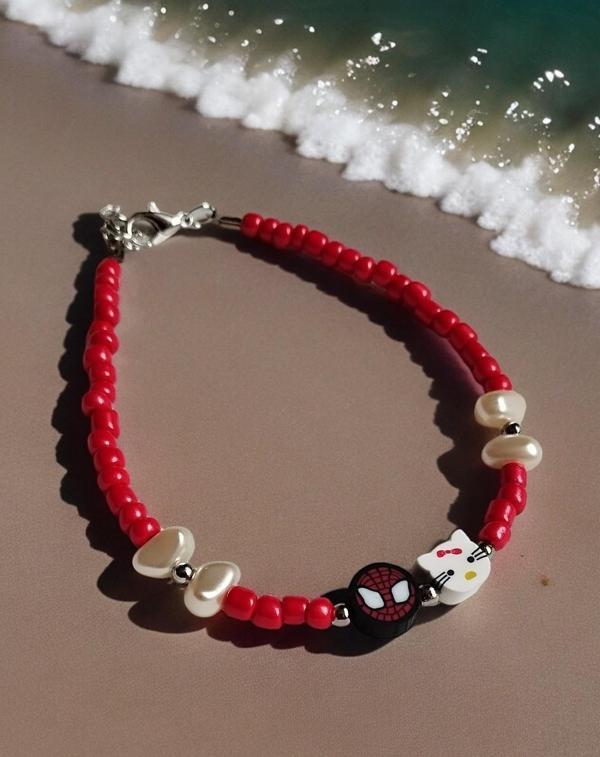 Amabel Jewelerys Spiderman ve Hello Kitty Kumboncuk Halhal - Image 1