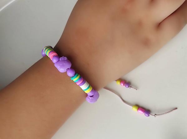 Amabel Jewelerys Hello Kitty Lila Çocuk Bileklik - Image 1