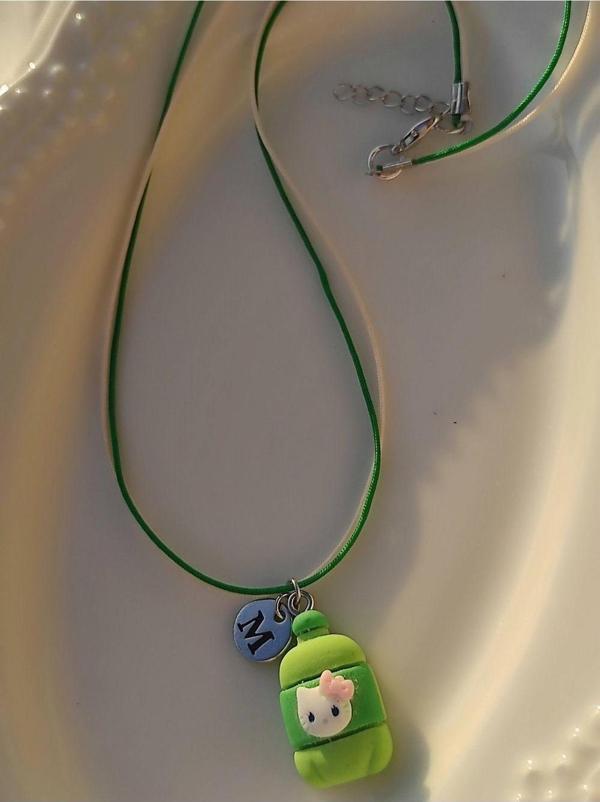 Amabel Jewelerys Sanrio Karakterler (Hello Kitty) Harf Detaylı Çocuk Kolyesi - Image 1