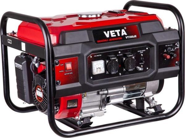 Veta VT350JM Jeneratör Benzinli 6.5Hp 2.8kW Monofaze - Image 1
