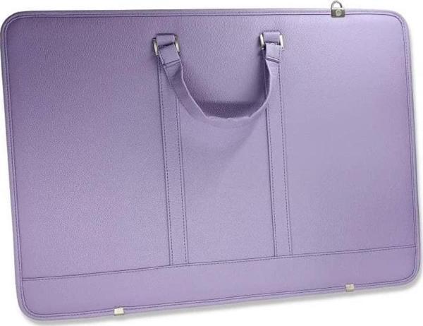 BBack Deri Proje Çantası 40x56 cm Lila - Image 1