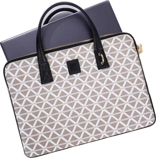 Minbag Marin Laptop Çantası 13 Inch KREM - Image 1