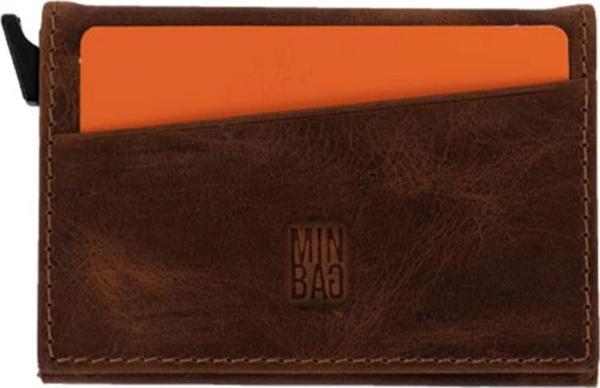Minbag Pers Deri Cüzdan Taba - Image 1