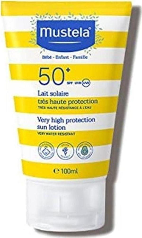 Mustela Very High Protection Sun Lotion Spf 50 100 Ml - Image 1