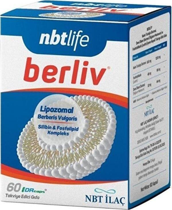 Nbt Life Berliv Lipozomal Berberin 60 Kapsül - Image 1