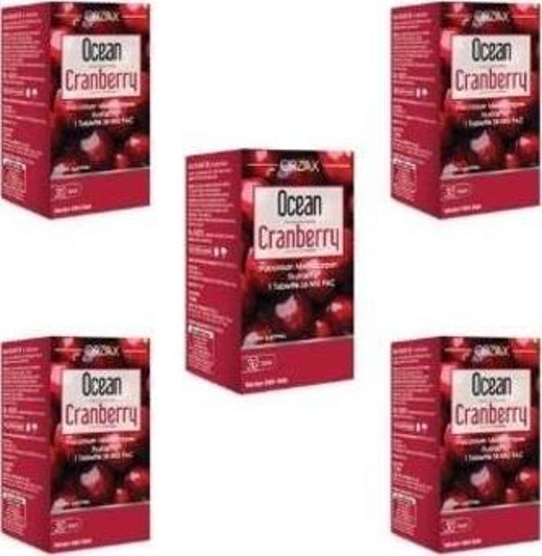 Ocean Cranberry 30 Tablet 5 Adet - Image 1