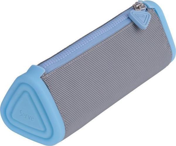 Serve Prismo Kalem Kutusu Üçgen Pastel Gök Mavi - Image 1