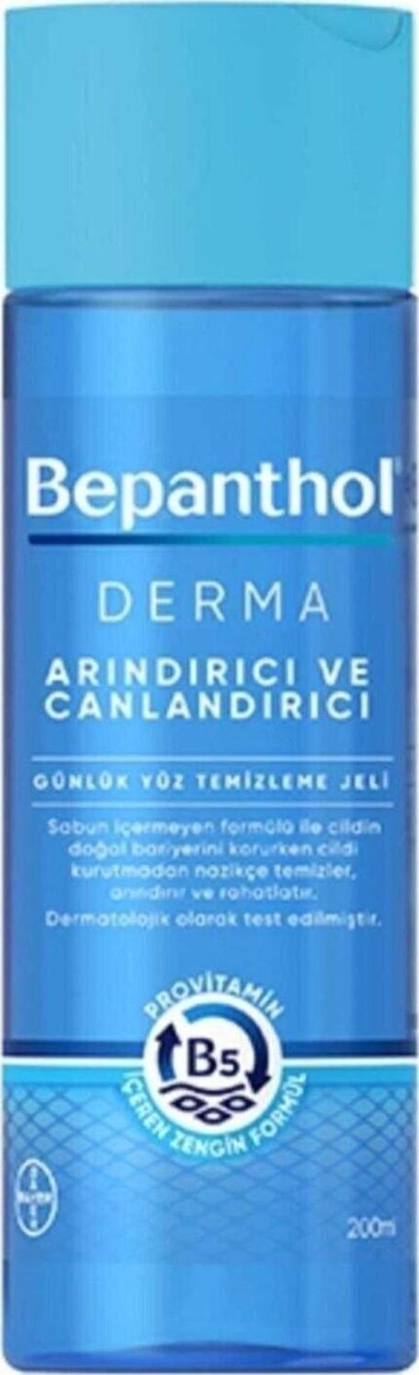 Bepanthol Derma Arındırıcı ve Canlandırıcı Günlük Yüz Temizleme Jeli 200 ml - Image 1