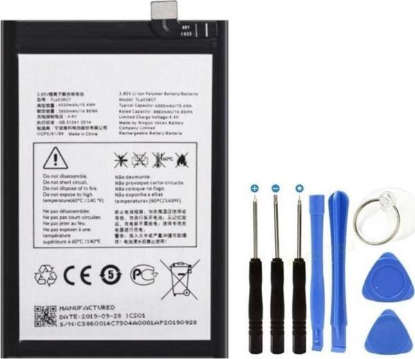 Alcatel A3 2019 - Alcatel 5V Pil Batarya ve Tamir Seti Tlp038C7 - Image 1