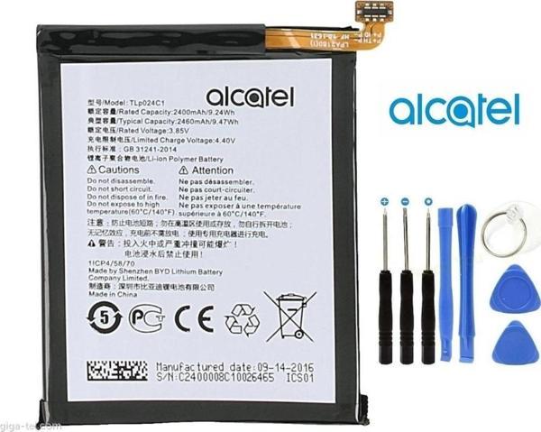 Alcatel Onetouch Shine Lite Pil Batarya Tlp024C1 ve Tamir Set - Image 1