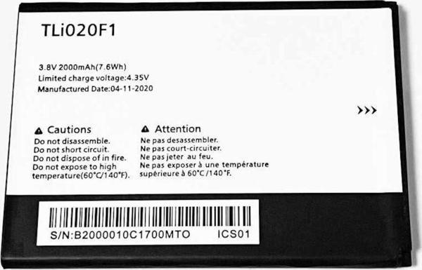 Alcatel Pop Star Pixi 4 Pil Batarya 5022-5022D-5022X-Tli020F1 - Image 1