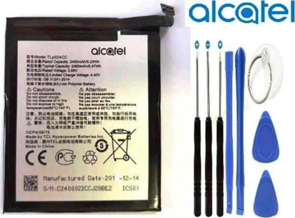 Alcatel Shine Lite 5080X Pil Batarya Ve Tamir Seti Tlp024Cc - Image 1