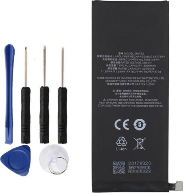 Meizu Pro 7 Batarya Pil Ba792 + Tamir Seti - Image 1