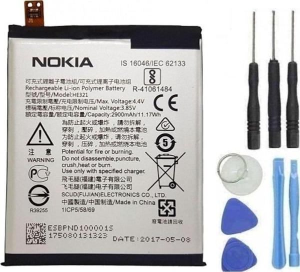 Nokia 5 Pil Batarya ve Tamir Seti He321 - Image 1