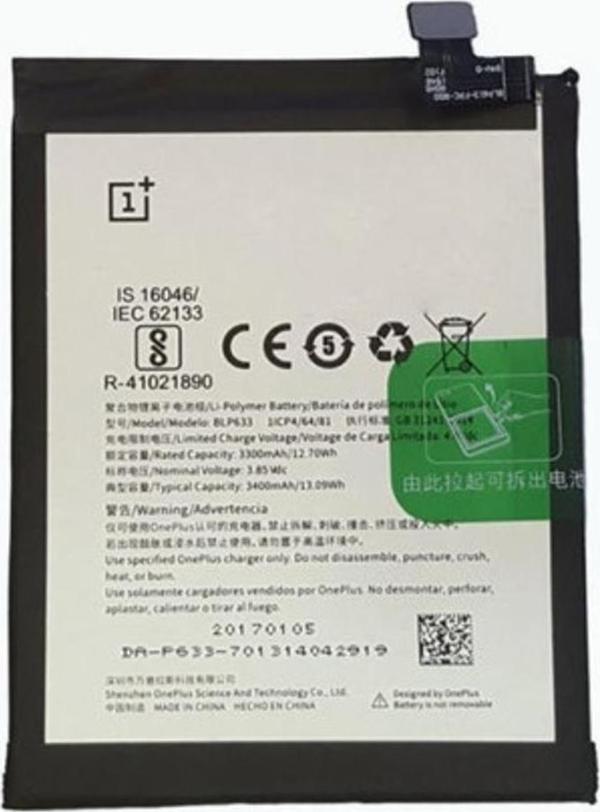 Oneplus 3T A3010 Blp633 Batarya Pil - Image 1