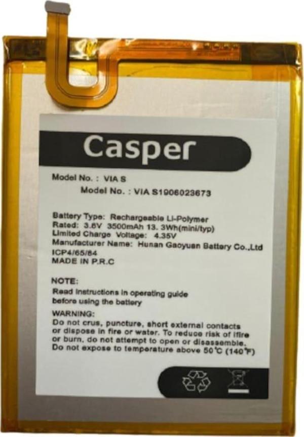 Casper Vıa S Pil Batarya 3500 Mah - Image 1