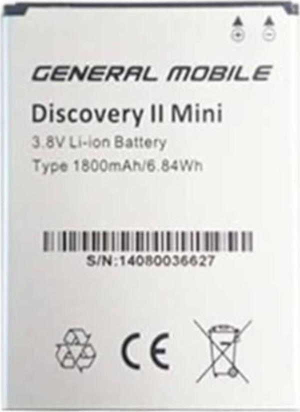 General Mobile Discovery 2 Mini Pil Batarya - Image 1