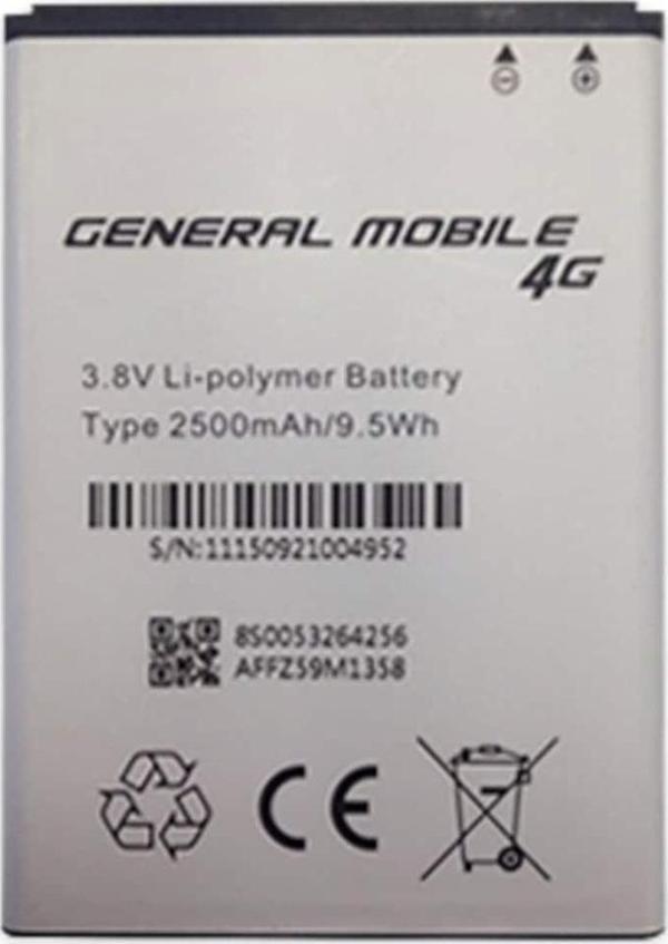 General Mobile Discovery 4G Pil Batarya 4G Dual-5G - Image 1