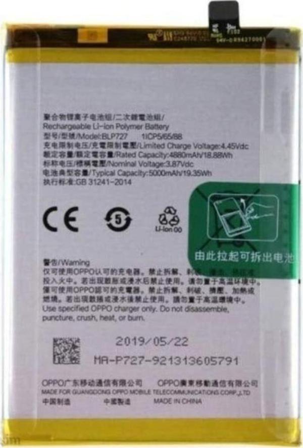 Oppo Reno 4 Blp791 Batarya Pil - Image 1