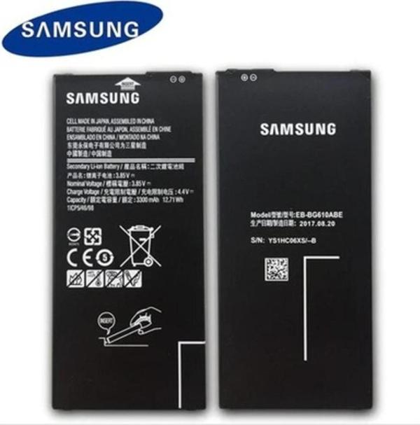 Samsung Galaxy J7 Max Sm-G615 Pil Batarya Eb-Bg610Abe - Image 1