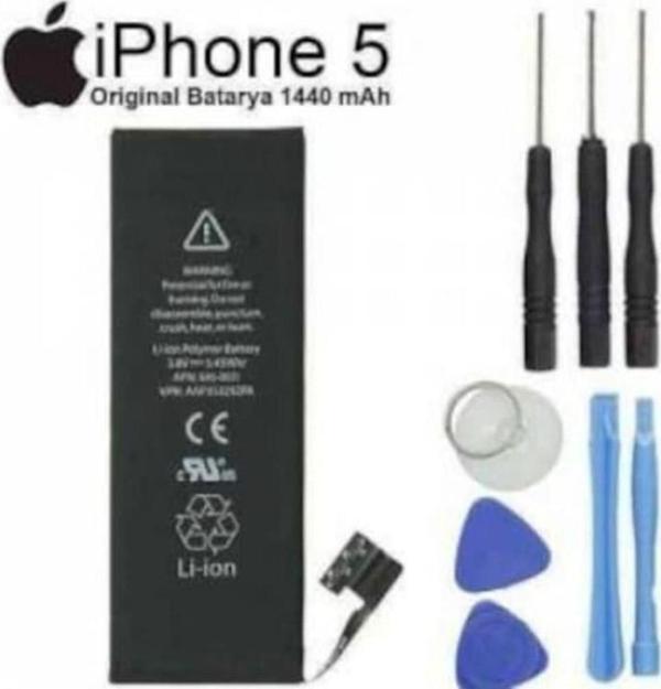 iphone 5 Batarya Pil ve Tamir Seti - Image 1