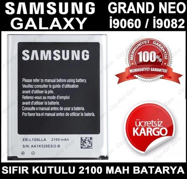 Samsung İ9082 Galaxy Grand Duos Batarya Eb535163Lu - Image 1