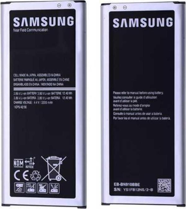 Samsung Note 4 N910 Pil Batarya Eb-Bn910Bbe Siyah - Image 1