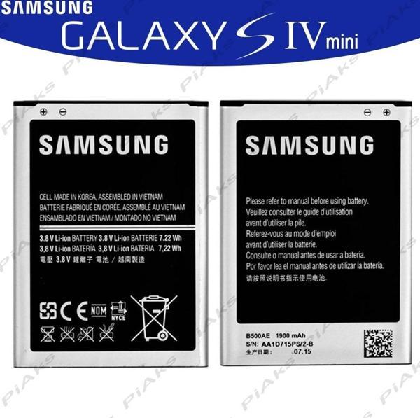 Samsung S4 Mini 9190 Pil Batarya B500Ae - Image 1