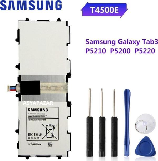 Samsung Tab 3 10.1 P5200 P5210 P5220 Pil Batarya T4500E + Tamir S - Image 1