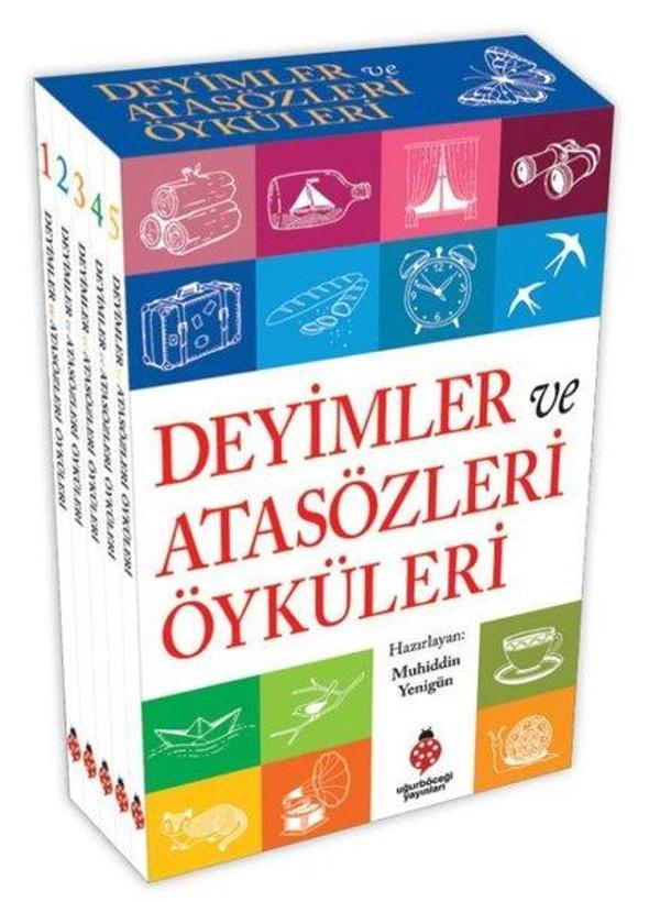 Deyimler ve Atasözleri Öyküleri Seti - 5 Kitap Takım - Uğurböceği - Image 1