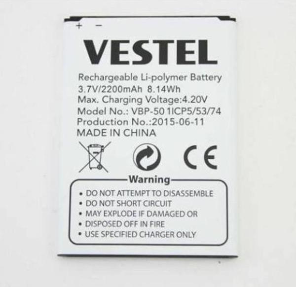 Vestel Venüs 5.0 V 5.0 X Pil Batarya Vbp-50 İthal - Image 1
