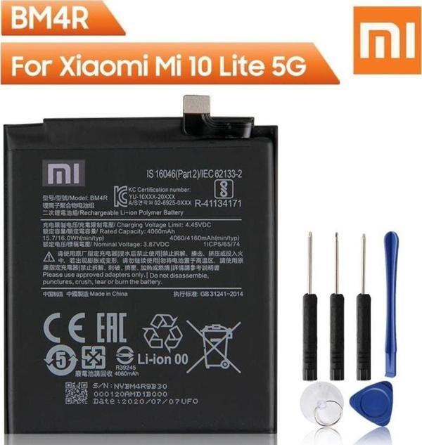 Xiaomi Mi 10 Lite Batarya Pil ve Tamir Seti Bm4R - Image 1