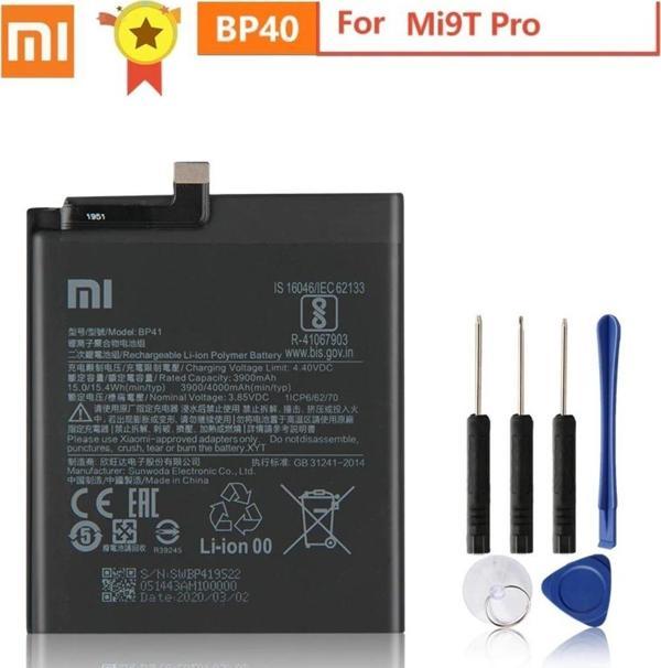 Xiaomi Mi 9T Pro Batarya Pil Bp40 + Tamir Seti - Image 1