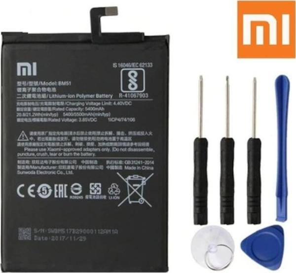 Xiaomi Mi Max 3 / Mi Max3 Bm51 Batarya Pil ve Tamir Seti - Image 1