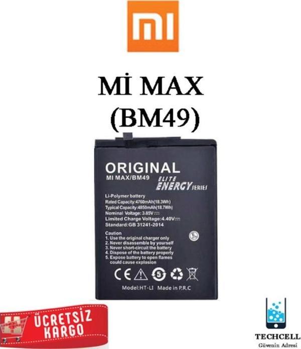 Xiaomi Mi Max Bm49 Batarya Pil - Image 1