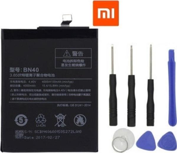 Xiaomi Mi Redmi 4 Pro/Prime Pil Batarya Bn40 ve Tamir Seti - Image 1