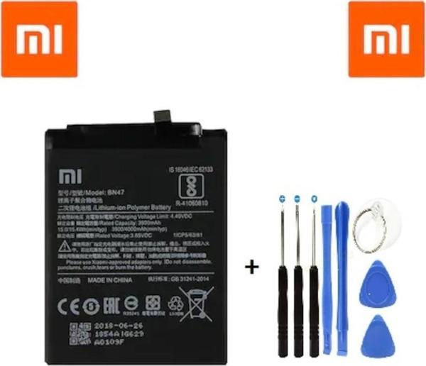 Xiaomi Mi Redmi 6 Pro/A2 Lite Batarya Pil Bn47 ve Tamir Seti - Image 1