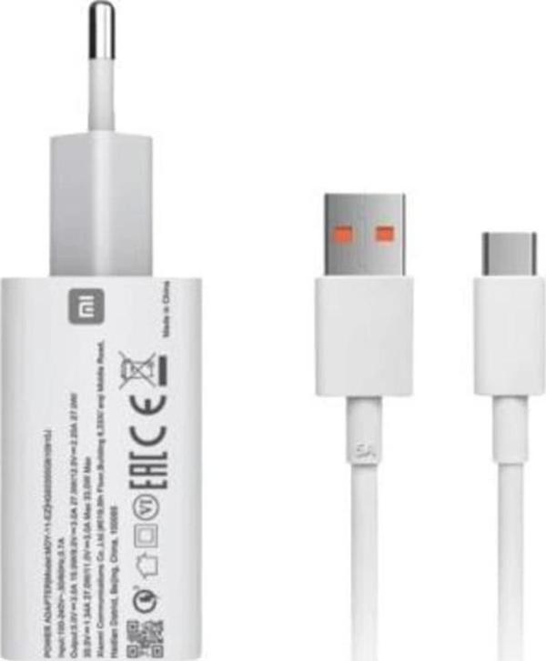 Xiaomi Uyumlu Poco M2 Turbo Şarj Cihazı Aleti 33W - Image 1