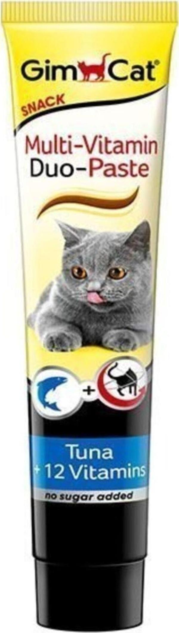 Gimcat Multi Vitamin Paste 12 Vitaminli Ton Balıklı Kedi Macunu 50 Gr - Image 1